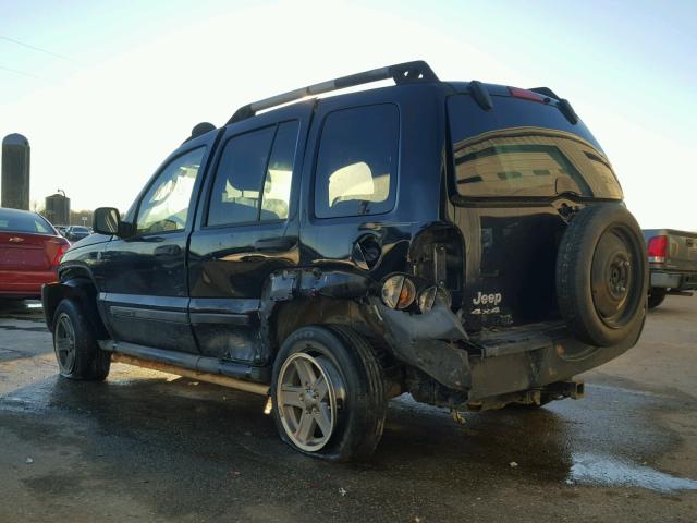 1J4GL38K95W662123 - 2005 JEEP LIBERTY RE BLACK photo 3