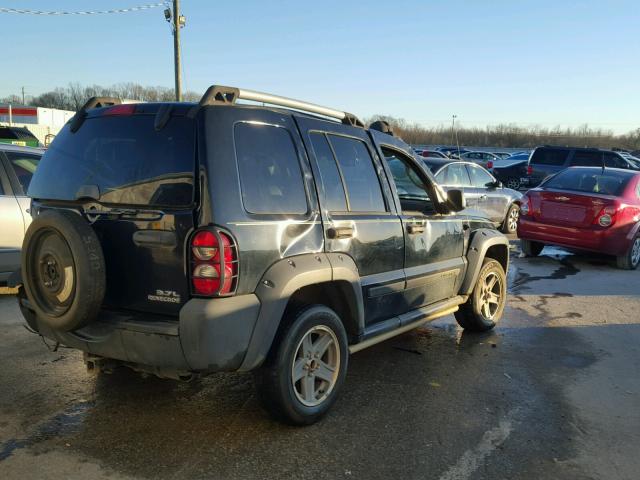 1J4GL38K95W662123 - 2005 JEEP LIBERTY RE BLACK photo 4