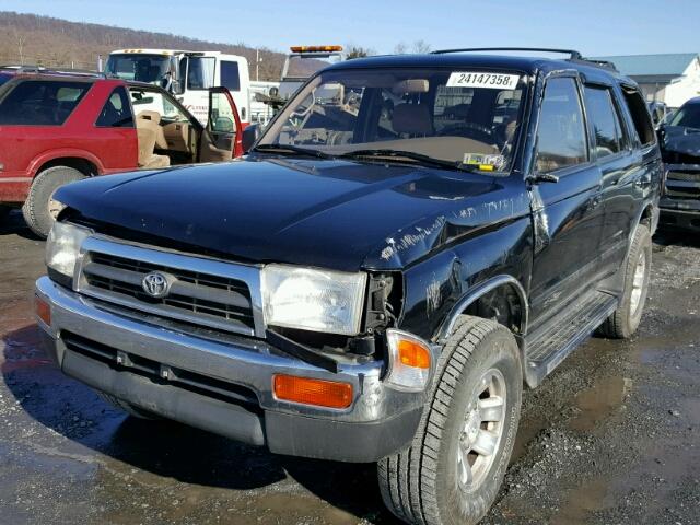 JT3HN86R4W0157200 - 1998 TOYOTA 4RUNNER SR BLACK photo 2