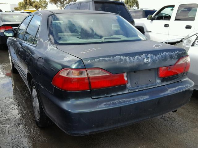 1HGCG6679WA234500 - 1998 HONDA ACCORD EX GREEN photo 3