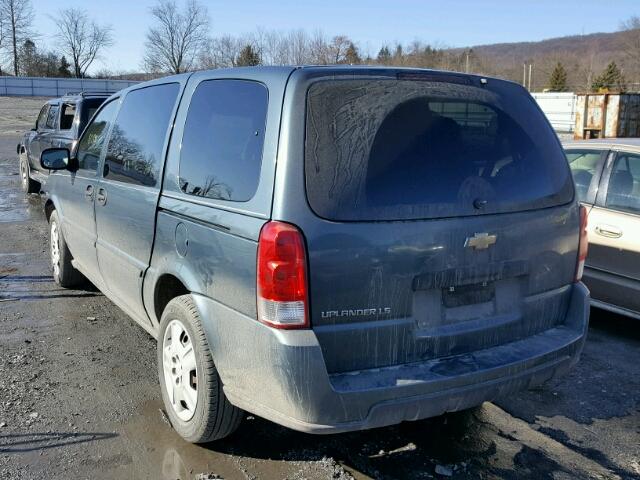 1GNDV23147D100079 - 2007 CHEVROLET UPLANDER L 青色 照片 3
