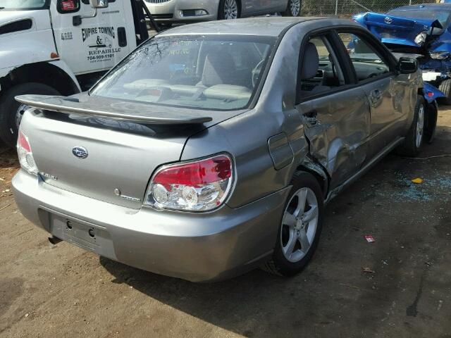 JF1GD61697H523110 - 2007 SUBARU IMPREZA 2. SILVER photo 4