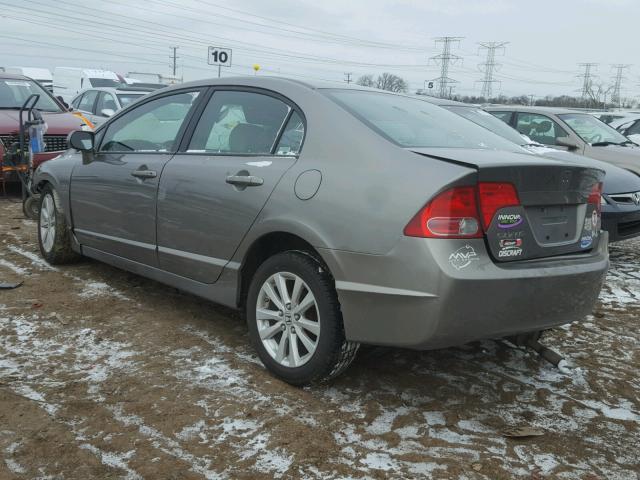 1HGFA16537L107327 - 2007 HONDA CIVIC LX GRAY photo 3