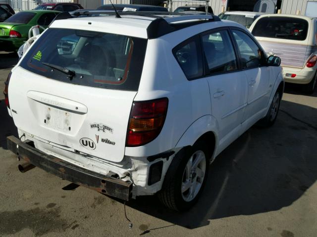 5Y2SL62893Z442992 - 2003 PONTIAC VIBE WHITE photo 4