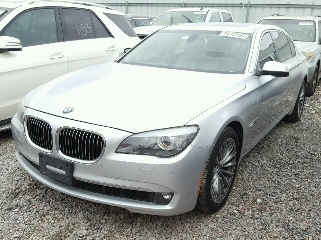 WBAKB4C52BC574843 - 2011 BMW 740 LI SILVER photo 2