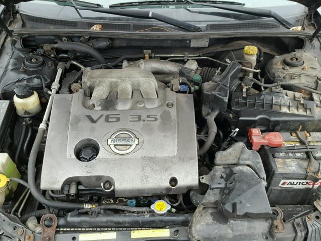 JN1DA31D22T401541 - 2002 NISSAN MAXIMA GLE BLACK photo 7