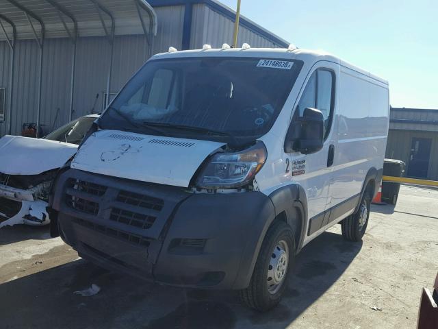 3C6TRVNG0HE523129 - 2017 RAM PROMASTER WHITE photo 2