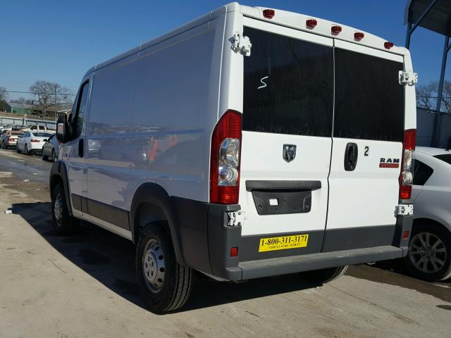 3C6TRVNG0HE523129 - 2017 RAM PROMASTER WHITE photo 3