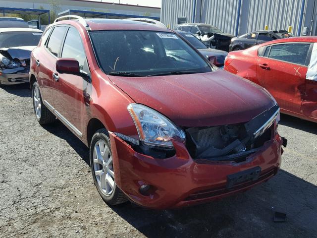 JN8AS5MVXCW412594 - 2012 NISSAN ROGUE S RED photo 1