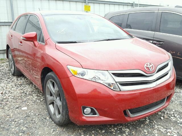 4T3ZK3BB4FU072485 - 2015 TOYOTA VENZA LE RED photo 1