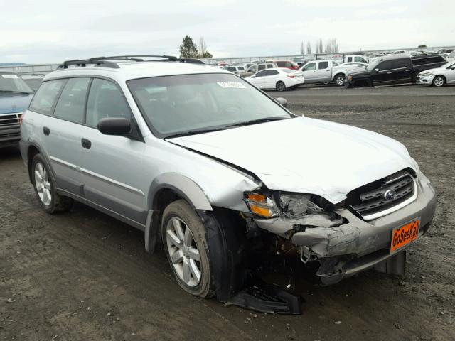 4S4BP61C767305510 - 2006 SUBARU LEGACY OUT SILVER photo 1