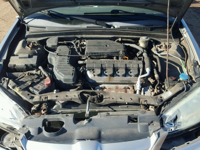 2HGES16505H517926 - 2005 HONDA CIVIC LX GRAY photo 7