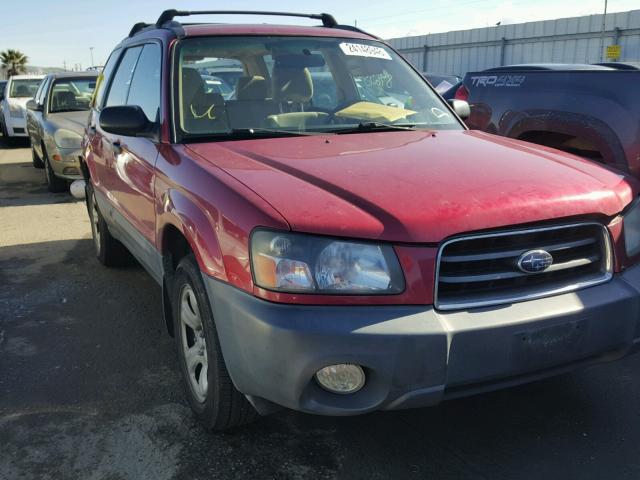 JF1SG63613H705540 - 2003 SUBARU FORESTER 2 RED photo 1