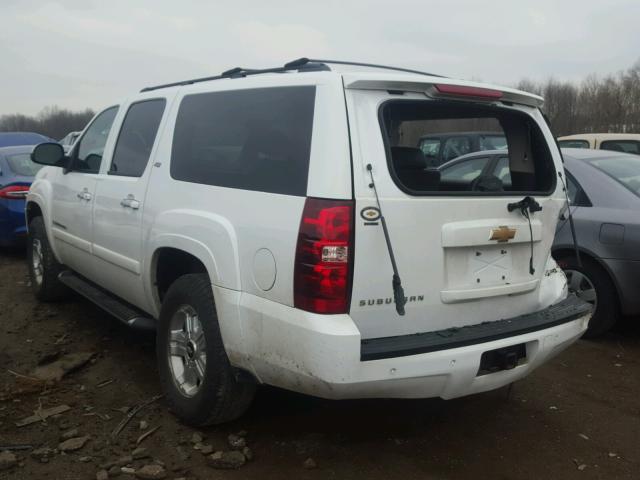 3GNFK16377G280010 - 2007 CHEVROLET SUBURBAN K WHITE photo 3