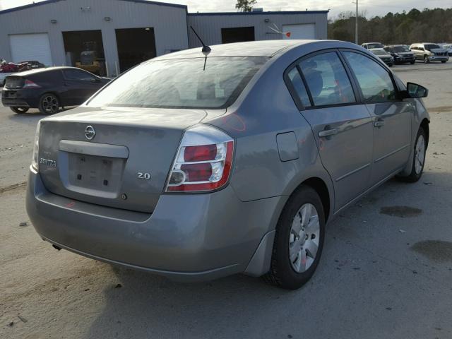 3N1AB61E57L722480 - 2007 NISSAN SENTRA 2.0 GRAY photo 4