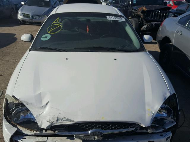 1FAFP53U72G206644 - 2002 FORD TAURUS SE WHITE photo 7