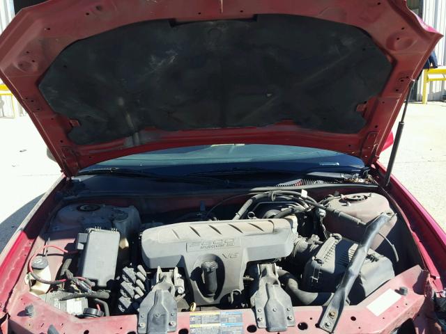 2G2WP552461275675 - 2006 PONTIAC GRAND PRIX RED photo 7