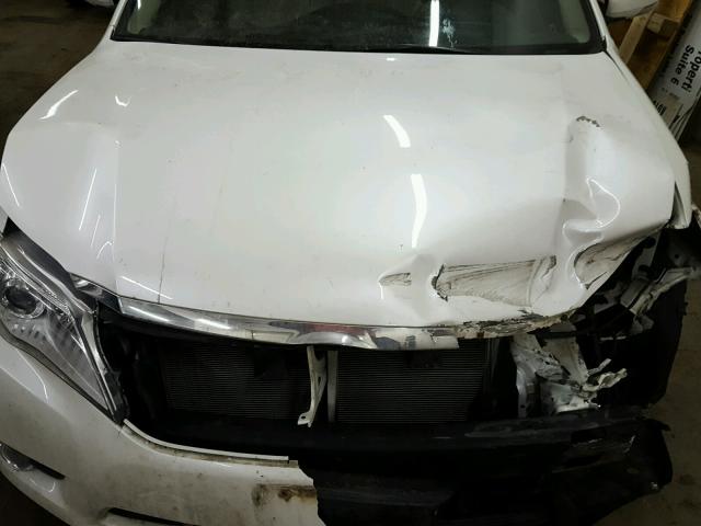 4T1BK3DB8BU392345 - 2011 TOYOTA AVALON BAS WHITE photo 7