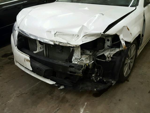 4T1BK3DB8BU392345 - 2011 TOYOTA AVALON BAS WHITE photo 9