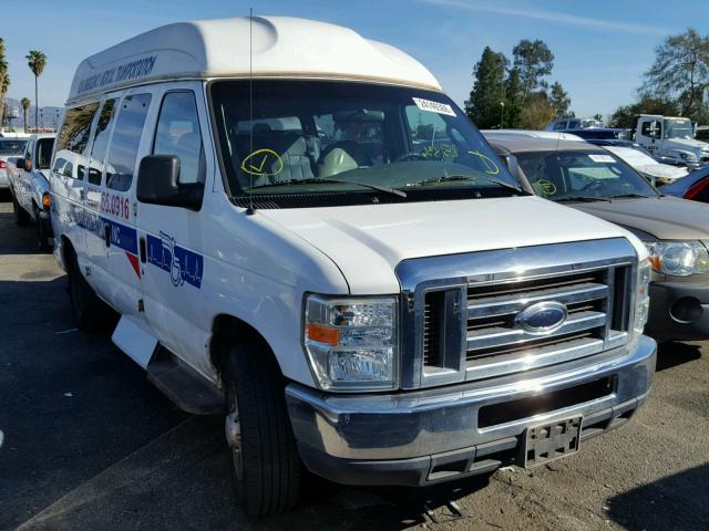 1FTNE14W88DB44525 - 2008 FORD ECONOLINE WHITE photo 1