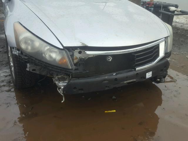 1HGCP26488A043183 - 2008 HONDA ACCORD LXP SILVER photo 9