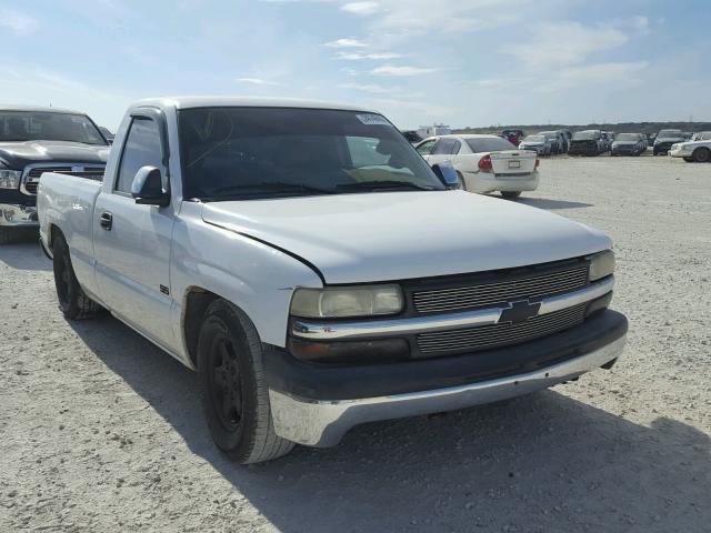 1GCEC14T6YZ148202 - 2000 CHEVROLET SILVERADO WHITE photo 1