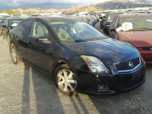 3N1AB6AP4CL622527 - 2012 NISSAN SENTRA 2.0 BLACK photo 1