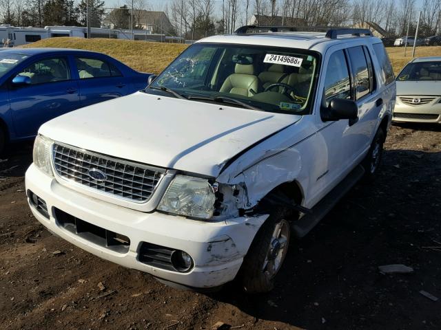 1FMZU73E25UA21066 - 2005 FORD EXPLORER X WHITE photo 2