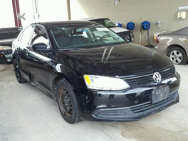 3VW2K7AJ4DM213746 - 2013 VOLKSWAGEN JETTA BASE შავი ფოტო 1
