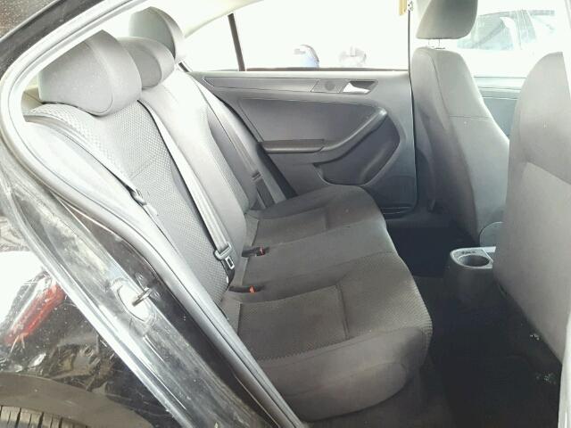 3VW2K7AJ4DM213746 - 2013 VOLKSWAGEN JETTA BASE შავი ფოტო 6