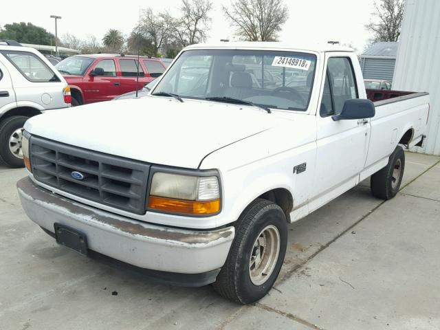 1FTEF15Y0RNA93174 - 1994 FORD F150 WHITE photo 2