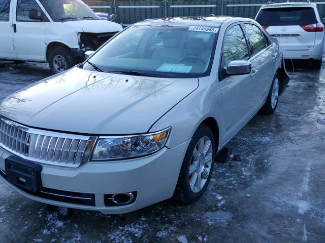 3LNHM28T97R661128 - 2007 LINCOLN MKZ GOLD photo 2