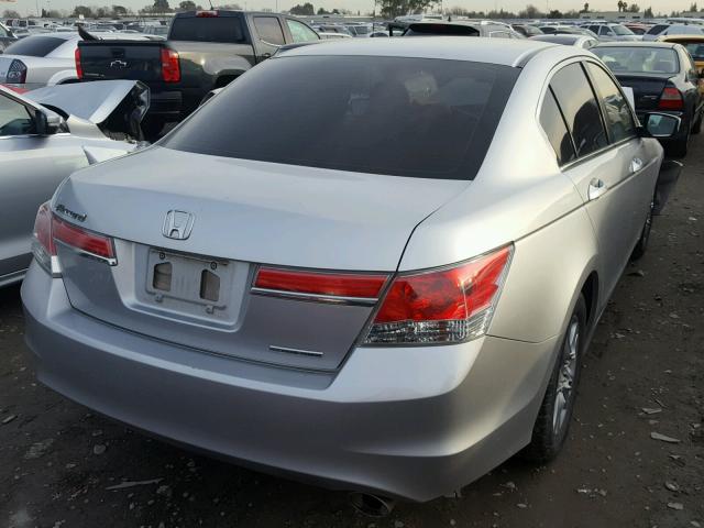 1HGCP2F65CA102491 - 2012 HONDA ACCORD SE SILVER photo 4