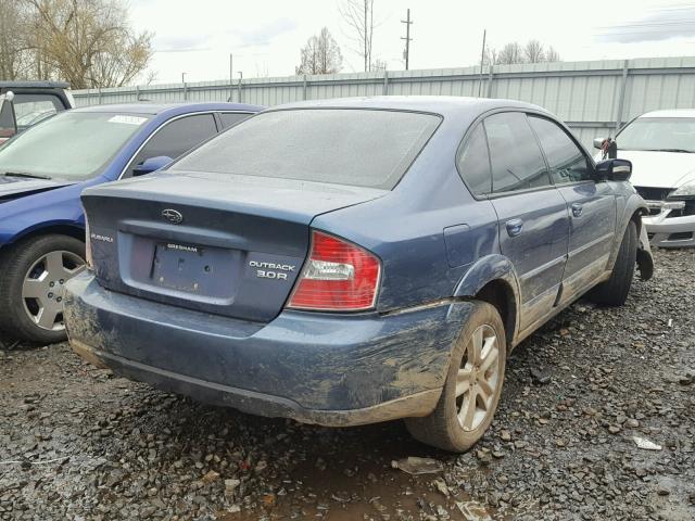 4S4BL84CX54222270 - 2005 SUBARU LEGACY OUT BLUE photo 4