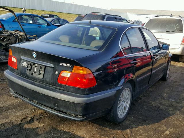 WBAAM5338XFR06347 - 1999 BMW 328I AUTOM BLACK photo 4