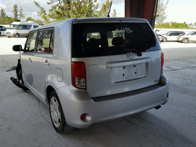 JTLZE4FE8B1133321 - 2011 TOYOTA SCION XB 银色 照片 3