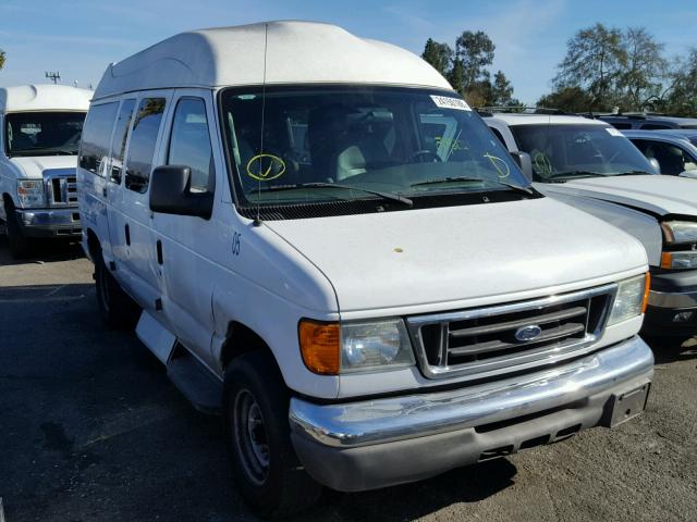 1FTNE24WX7DA56922 - 2007 FORD ECONOLINE WHITE photo 1