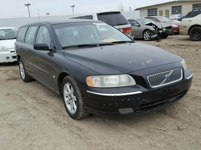 YV1SW592452479294 - 2005 VOLVO V70 FWD BLACK photo 1