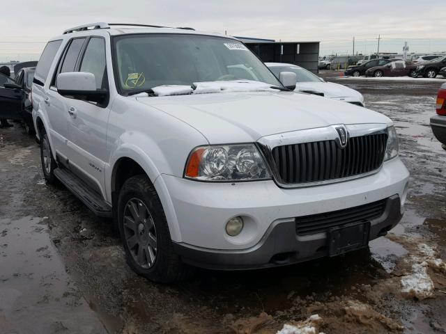 5LMFU28R44LJ38487 - 2004 LINCOLN NAVIGATOR WHITE photo 1