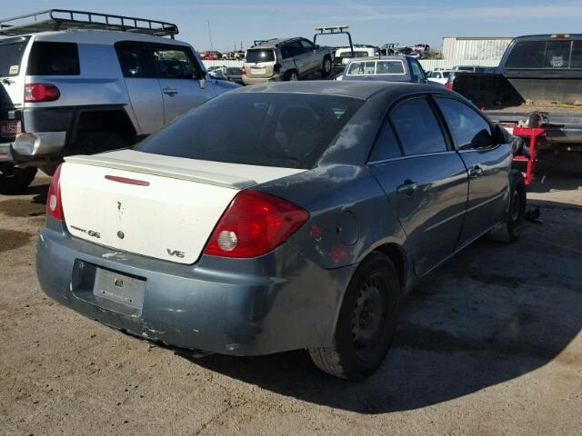 1G2ZG578664252174 - 2006 PONTIAC G6 SE1 CHARCOAL photo 4