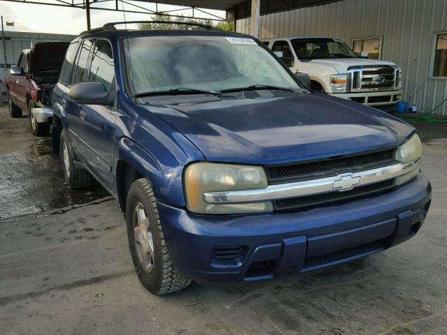 1GNDS13S122176794 - 2002 CHEVROLET TRAILBLAZE BLUE photo 1