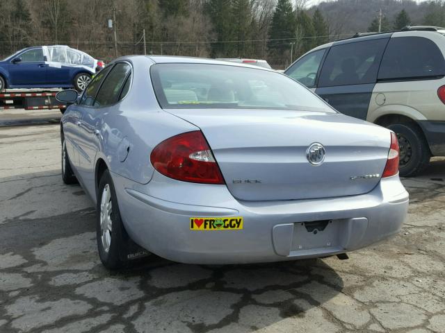 2G4WC532151220766 - 2005 BUICK LACROSSE C BLUE photo 3