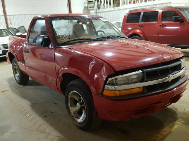 1GCCS145818104371 - 2001 CHEVROLET S TRUCK S1 RED photo 1