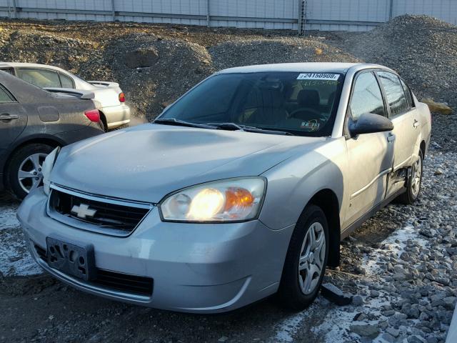 1G1ZS51F56F300052 - 2006 CHEVROLET MALIBU LS SILVER photo 2