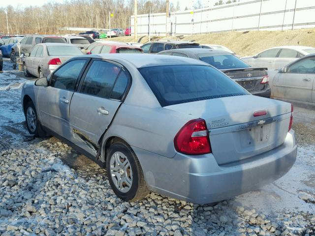 1G1ZS51F56F300052 - 2006 CHEVROLET MALIBU LS SILVER photo 3