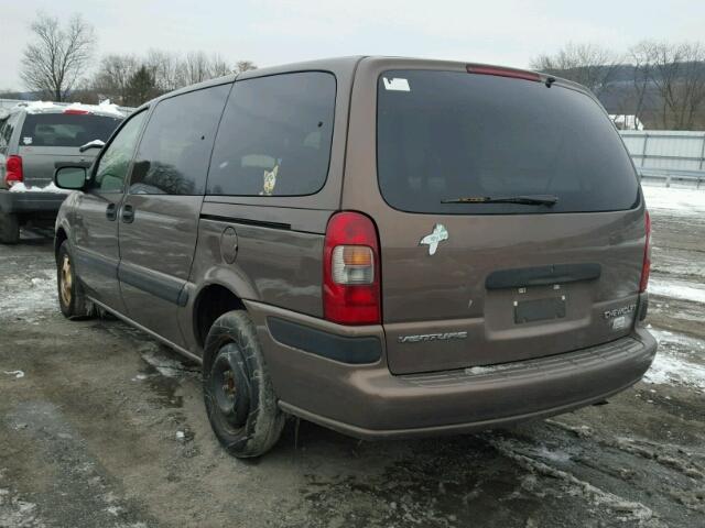 1GNDX03E9YD116460 - 2000 CHEVROLET VENTURE GRAY photo 3