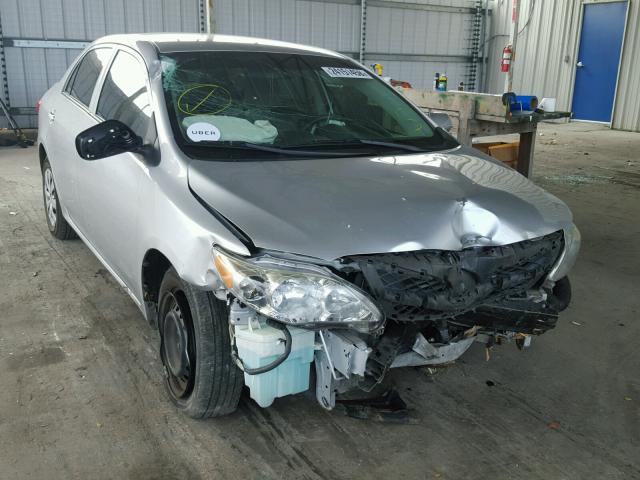 2T1BU4EEXCC894897 - 2012 TOYOTA COROLLA BA SILVER photo 1