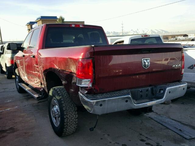 3C6UR5CJ7GG204770 - 2016 RAM 2500 ST BURGUNDY photo 3