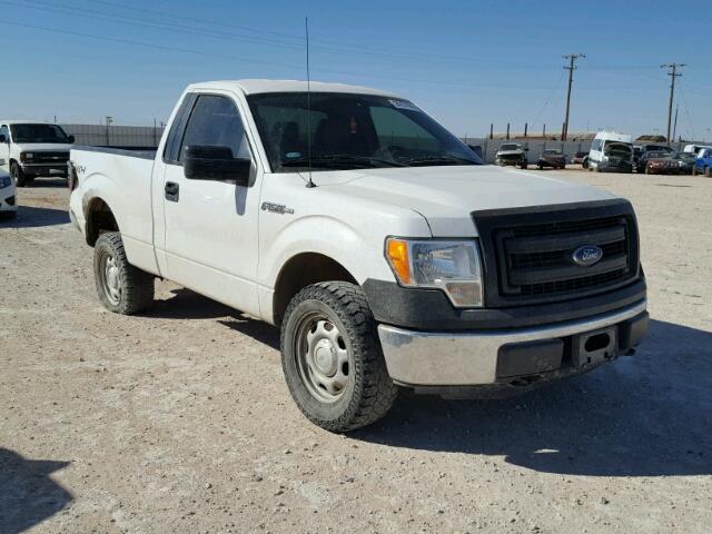 1FTMF1EM8DKG48410 - 2013 FORD F150 WHITE photo 1