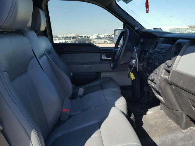 1FTMF1EM8DKG48410 - 2013 FORD F150 WHITE photo 5